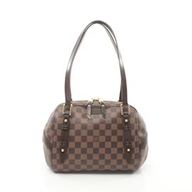 Louis Vuitton-Louis Vuitton Rivington PM Shoulder Bag-Brown,Damier ebene