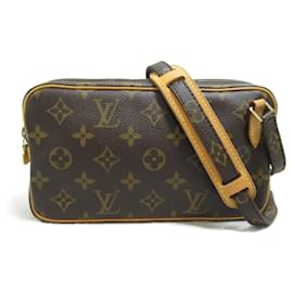 Louis Vuitton-Bolsa de ombro Pochette Marly da Louis Vuitton-Marrom