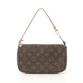 Louis Vuitton-Louis Vuitton Pochette Accessoires Handbag-Brown