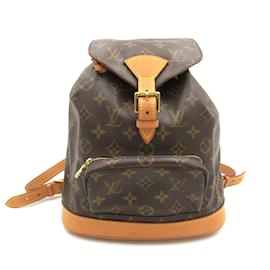 Louis Vuitton-Louis Vuitton Montsouris MM Backpack-Brown