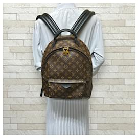 Louis Vuitton-Louis Vuitton Palm Springs MM Monogram Backpack-Monogram