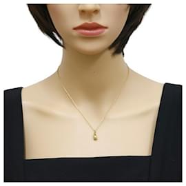 Tiffany & Co-Tiffany Teardrop Necklace in 18K Yellow Gold-Other