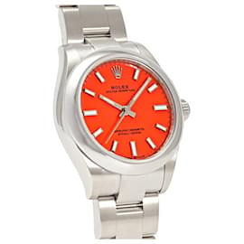 Rolex-Rolex Oyster Perpetual 31 Coral Red Dial Women's Watch-Other