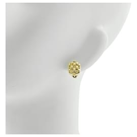 Tiffany & Co-Tiffany K18YG Yellow Gold Stud Earrings-Other