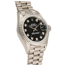 Rolex-Rolex Datejust 26 79179G Black Dial Wristwatch for Women-Other