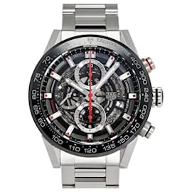 Tag Heuer-TAG HEUER Carrera CAR201V.BA0714 Relógio masculino com mostrador preto-Outro