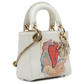 Dior-Dior Branco x Niki De Saint Phalle Dioramour Mini Lady Dior-Branco