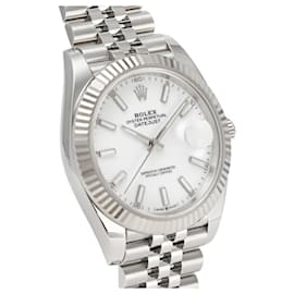 Rolex-Rolex Datejust 41 126334 White Dial Watch-Other