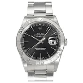 Rolex-Relógio Rolex Datejust 36 Thunderbird 16264 com mostrador preto-Outro