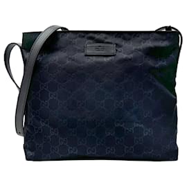 Gucci-Bolsa de Ombro Gucci GG Supreme-Preto