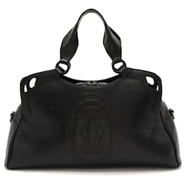 Cartier-Bolsa de mão Cartier Marcello de Tote Bag-Preto