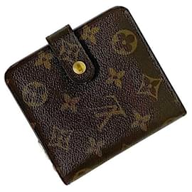 Louis Vuitton-Louis Vuitton Bi-fold Wallet-Brown,Monogram