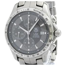 Tag Heuer-TAG HEUER Link Chronograph Steel Automatic Mens Watch-Other