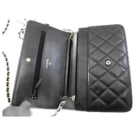 Portafoglio Chanel Con Catena Nero
