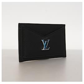 Louis Vuitton-Louis Vuitton Noir Business Card Holder-Black