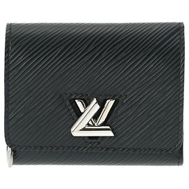 Cartera Twist Compacta Epi Negra Louis Vuitton Negro