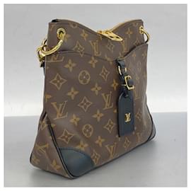 Louis Vuitton-Bolsa de Ombro Louis Vuitton Monogram Odeon NM PM-Marrom,Preto