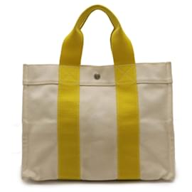 Hermès-Bolsa Tote Hermes Bora PM-Preto,Outro,Amarelo