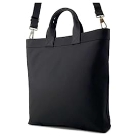 Burberry-Burberry Nylon Tote Bag-Black