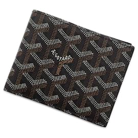 Goyard-Carteira dobrável Goyard em preto-Preto