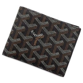 Goyard Bi-fold Wallet in Black Black