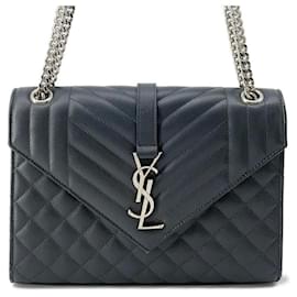 Saint Laurent-Bolsa de ombro com corrente Saint Laurent-Marrom