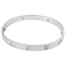 Cartier-Cartier Love Bracelet in 18K White Gold with Diamonds-Other