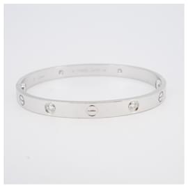 Cartier-Cartier Love Bracelet in 18K White Gold with Diamonds-Other