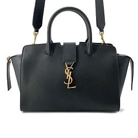 Yves Saint Laurent Baby Downtown Cabas Handbag Black