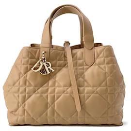 Christian Dior-Christian Dior Handbag Toujours Macrocannage-Brown