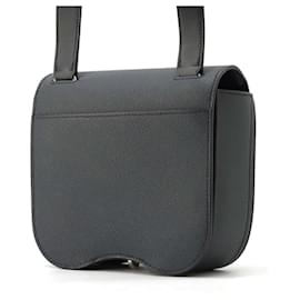 Hermès-Sac à épaule Hermes Della Cavalleria-Noir