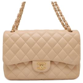 Chanel-Chanel Chain Shoulder Bag Matelasse-Beige