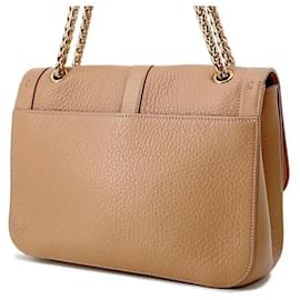 Christian Louboutin-Christian Louboutin Chain Shoulder Bag Sweet Charity-Beige