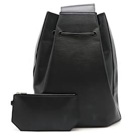 Louis Vuitton-Louis Vuitton Epi Sacado Shoulder Bag-Black