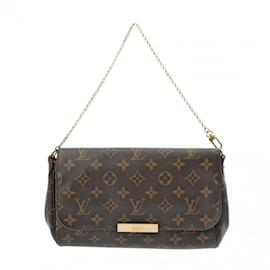 Louis Vuitton-Louis Vuitton Monogram Favorite MM Shoulder Bag-Brown