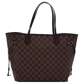 Louis Vuitton-LOUIS VUITTON Damier Ebene Neverfull MM Tote Bag N51105 LV Auth 82932A-Other