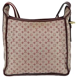 Louis Vuitton-LOUIS VUITTON Monogram Mini Besace Mary Kate Bag Red M92321 LV Auth 82835-Red