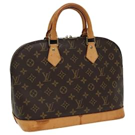 Louis Vuitton-LOUIS VUITTON Monogram Alma Hand Bag M51130 LV Auth 83053-Monogram