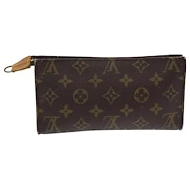 Louis Vuitton-LOUIS VUITTON Monogram Bucket GM Pouch Accessory Pouch Vintage LV Auth 82792-Monogram