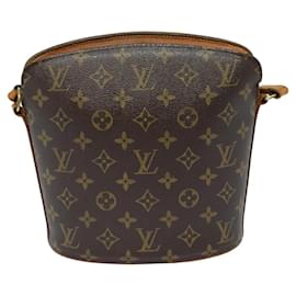 Louis Vuitton-LOUIS VUITTON Monogram Drouot Shoulder Shoulder Bag M51290 LV Auth 82841-Monogram