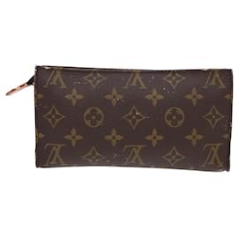 Louis Vuitton-LOUIS VUITTON Monogram Bucket GM Pouch Accessory Pouch Vintage LV Auth 82964-Monogram