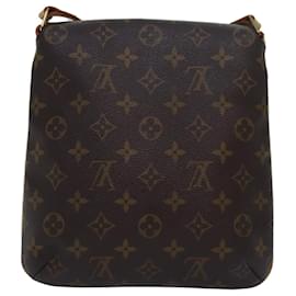 Louis Vuitton-LOUIS VUITTON Monogram Musette Salsa Short Shoulder Bag M51258 LV Auth 84044-Monogram