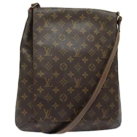 Louis Vuitton-LOUIS VUITTON Monogram Musette Shoulder Bag M51256 LV Auth 82679-Monogram