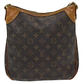 Louis Vuitton-LOUIS VUITTON Monogram Odeon PM Shoulder Bag M56390 LV Auth 83550-Monogram