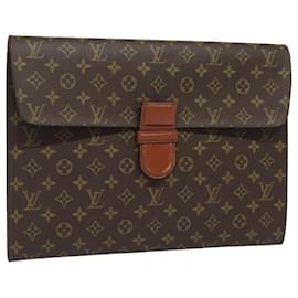 Louis Vuitton-LOUIS VUITTON Monogram Posh Ministor Briefcase M53445 LV Auth am6569-Monogram