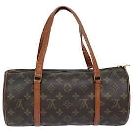 Louis Vuitton-LOUIS VUITTON Monogram Papillon 30 Hand Bag M51385 LV Auth 82851-Monogram