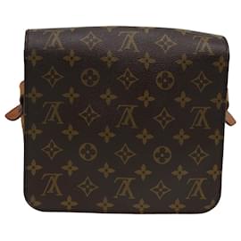 Louis Vuitton-LOUIS VUITTON Monogram Cartouchiere MM Shoulder Bag M51253 LV Auth fm3592-Monogram