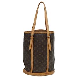 Louis Vuitton-LOUIS VUITTON Monogram Bucket GM Shoulder Bag M42236 LV Auth 82970-Monogram