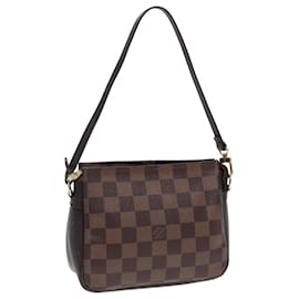 Louis Vuitton-LOUIS VUITTON Damier Ebene Trousse Make Up Pouch N51982 LV Auth yk13888-Other