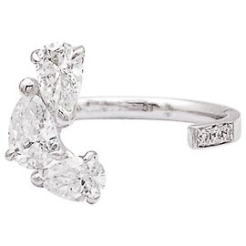 Repossi ring "Serti sur Vide" white gold, diamonds. Other